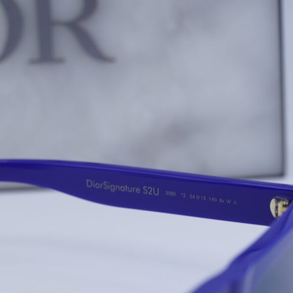 Final Price! Dior DIORSIGNATURE S2U 30B0 Blue Sunglasses main image 9